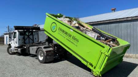 10 Yard Rock Box Dumpsters - Envirorush Bins