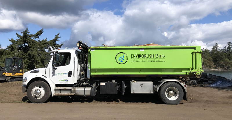 10 Yard Rock Box Dumpsters - Envirorush Bins