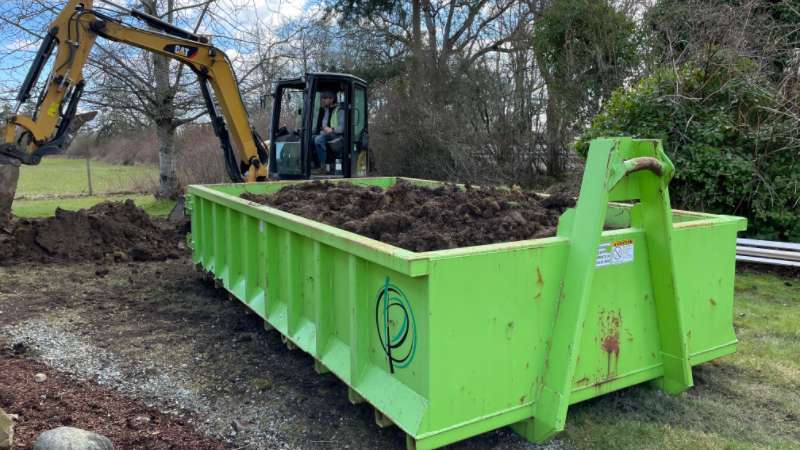 10 Yard Rock Box Dumpsters - Envirorush Bins